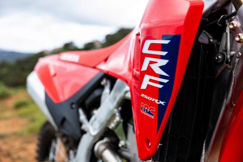 Nuevas CRF250RX y CRF450RX: Ficha Técnica