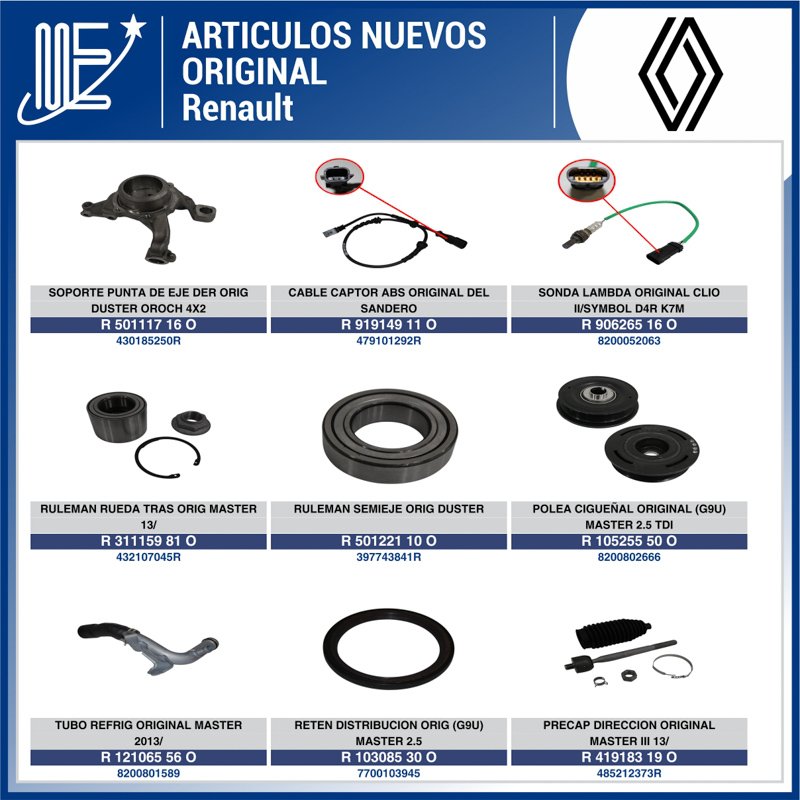 Expoyer: lanzamientos originales para línea Renault