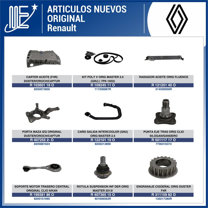 Expoyer: lanzamientos originales para línea Renault