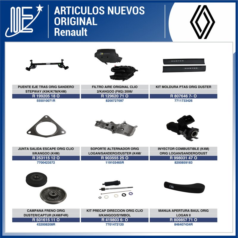Expoyer: lanzamientos originales para línea Renault
