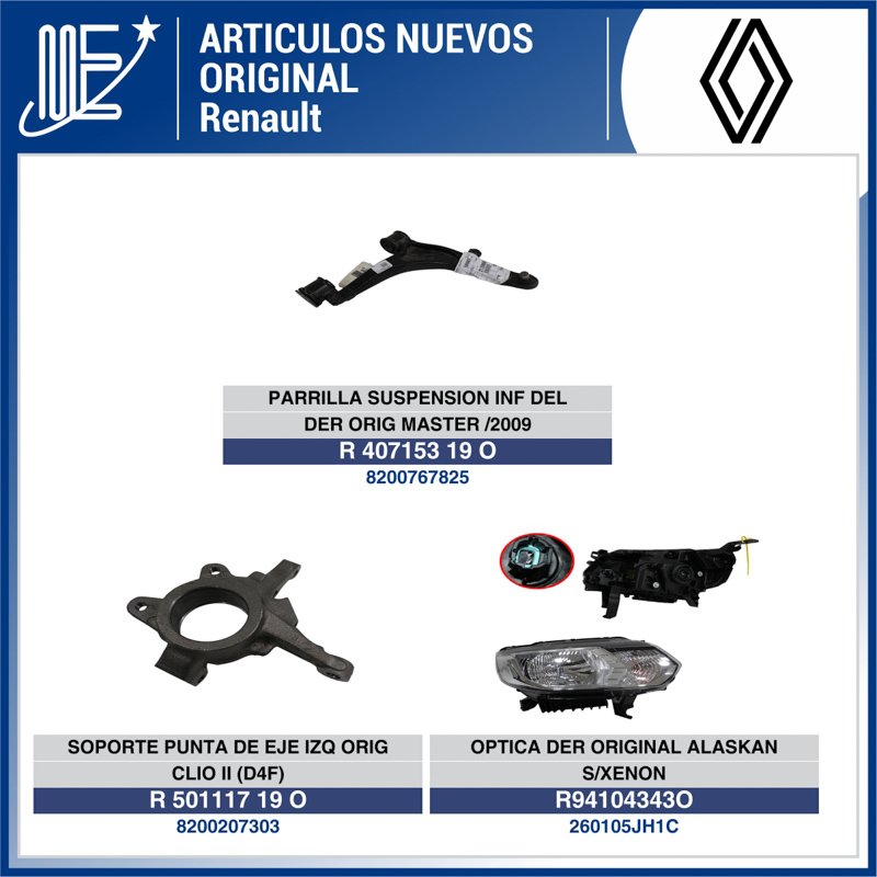 Expoyer: lanzamientos originales para línea Renault