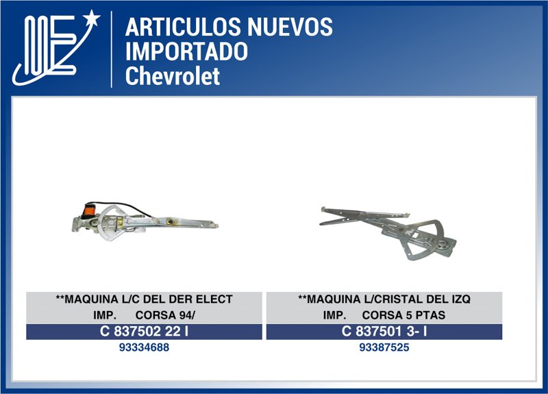 Novedades importadas Expoyer para diversas marcas