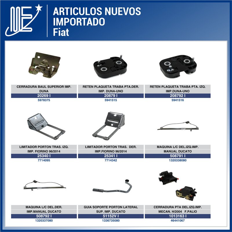Novedades importadas Expoyer para diversas marcas