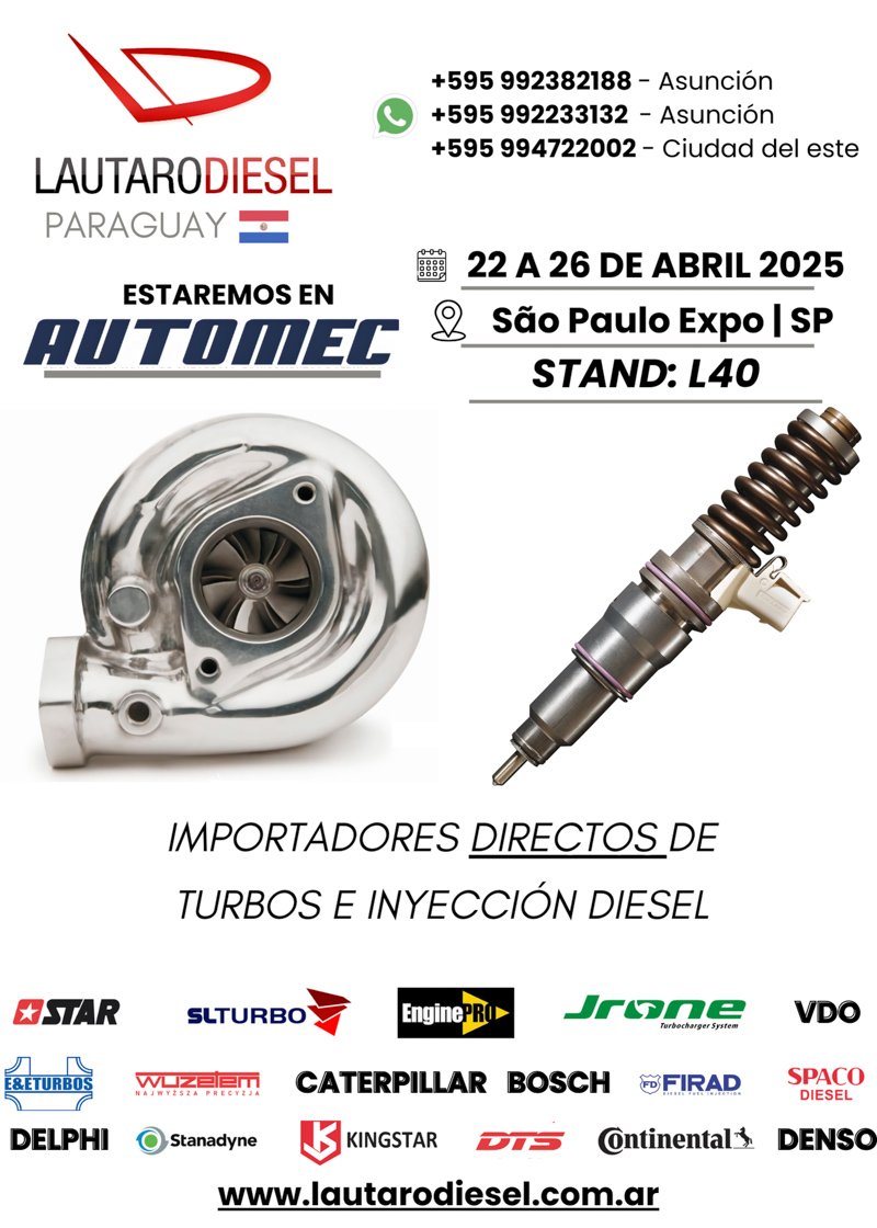 Lautaro Diesel presente en Automec 2025