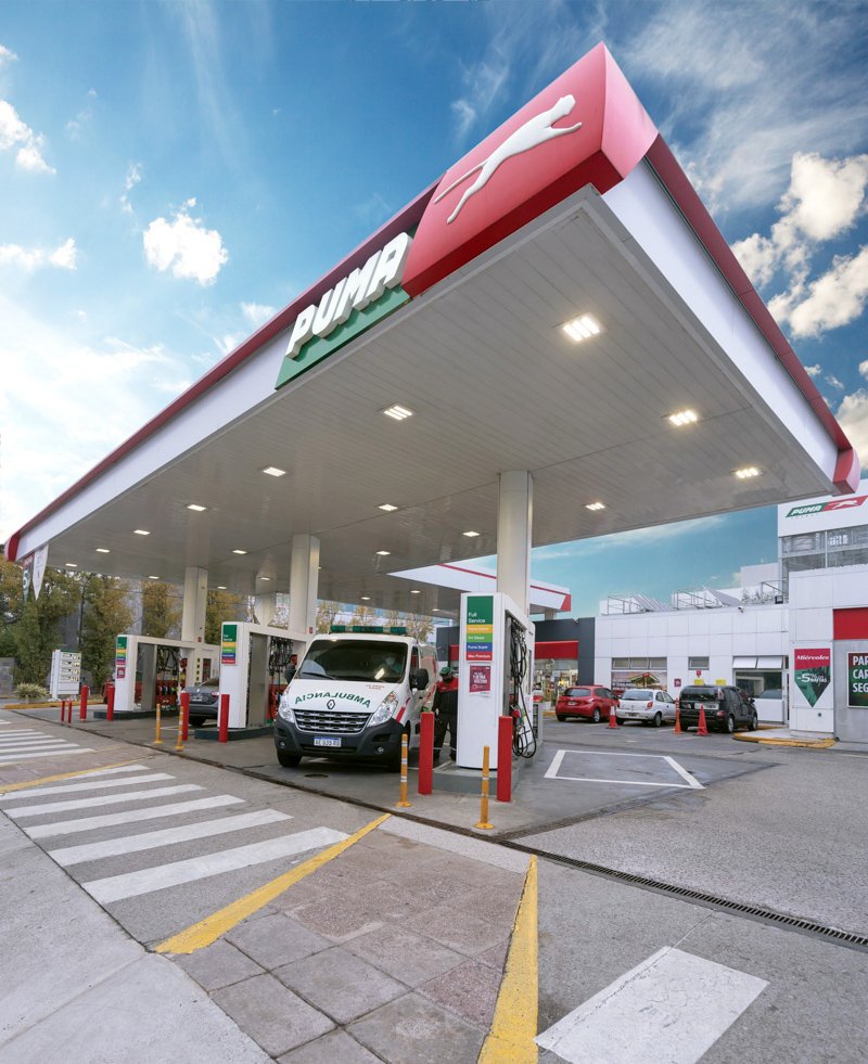 Puma Pris suma pagos de GNC y compras en tiendas