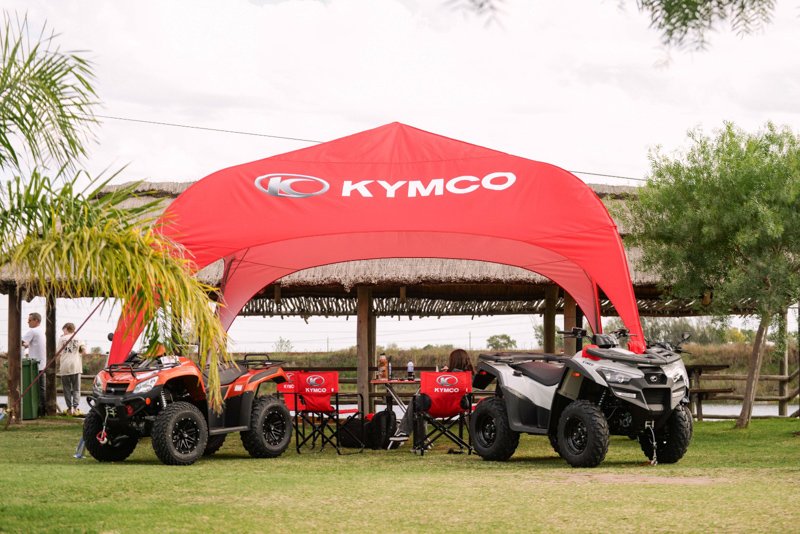 KYMCO mostró su línea y cuatriciclos en Rosario
