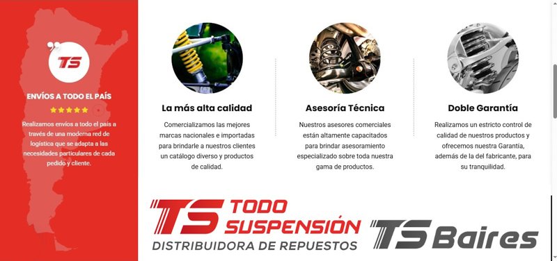 Todo Suspensión: repuestos para tu vehículo