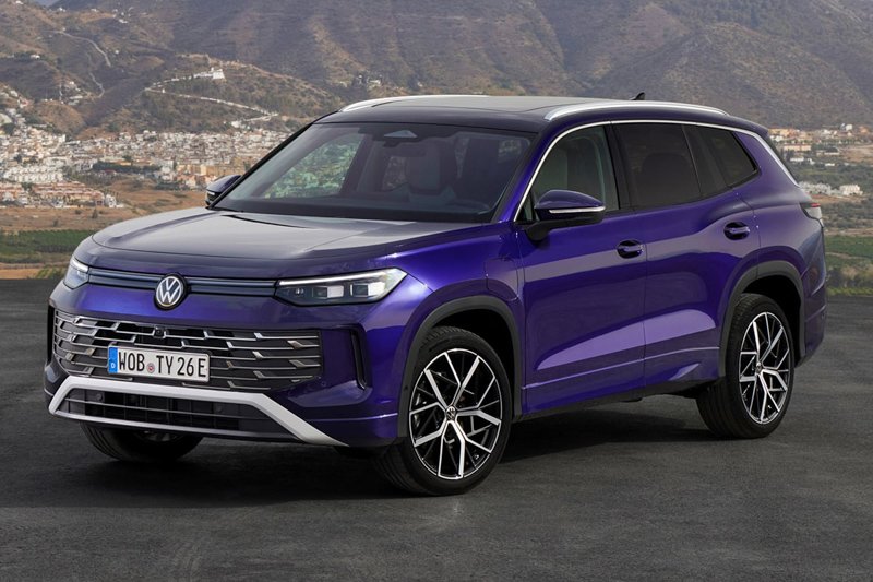 Volkswagen Tayron llega con versiones de hasta 7 plazas