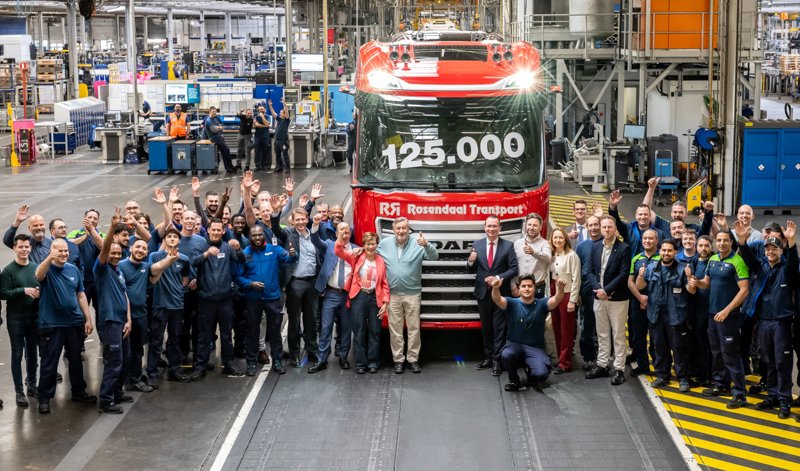 DAF entrega su camión 125.000