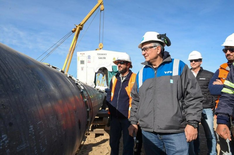 Avanza el Oleoducto Sur de Vaca Muerta