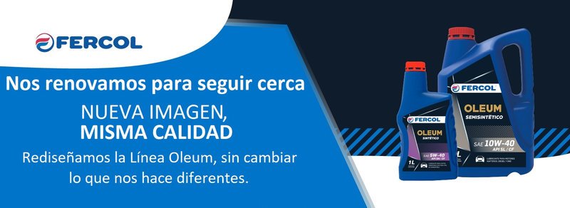 Fercol renueva la imagen de su línea Oleum