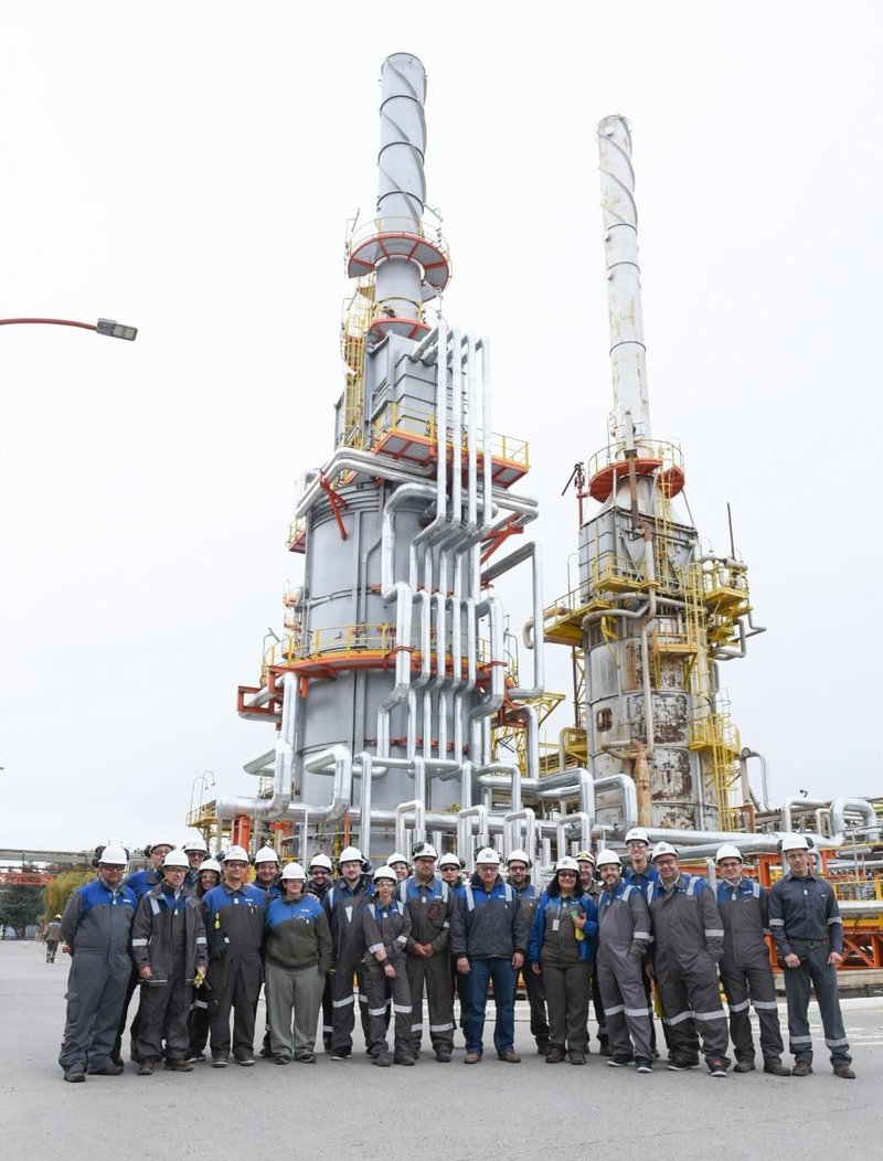 YPF moderniza su refinería en Plaza Huincul