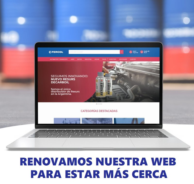 Fercol presenta su nuevo sitio web con más funciones
