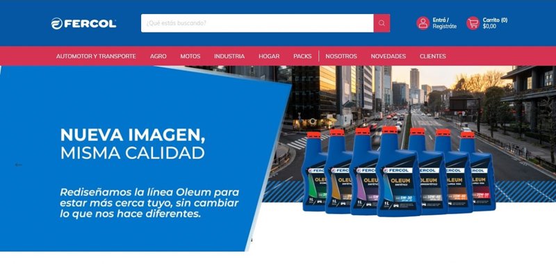 Fercol presenta su nuevo sitio web con más funciones