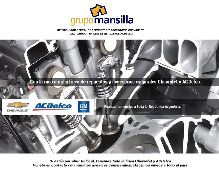 Grupo Mansilla, repuestos y taller oficial Chevrolet