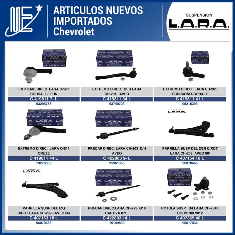 Expoyer lanza artículos LARA para suspensión