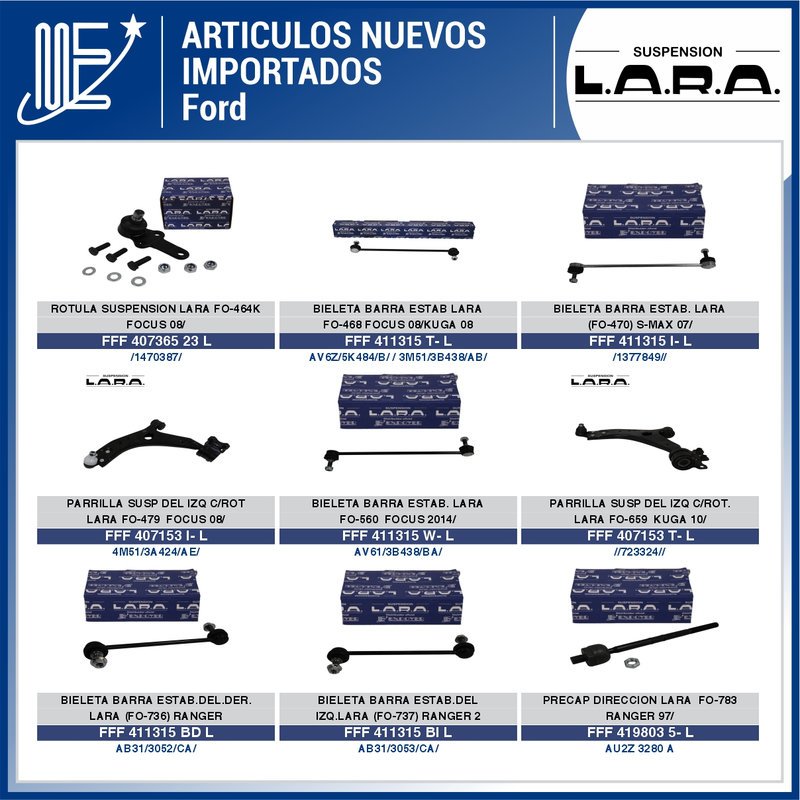 Expoyer lanza artículos LARA para suspensión