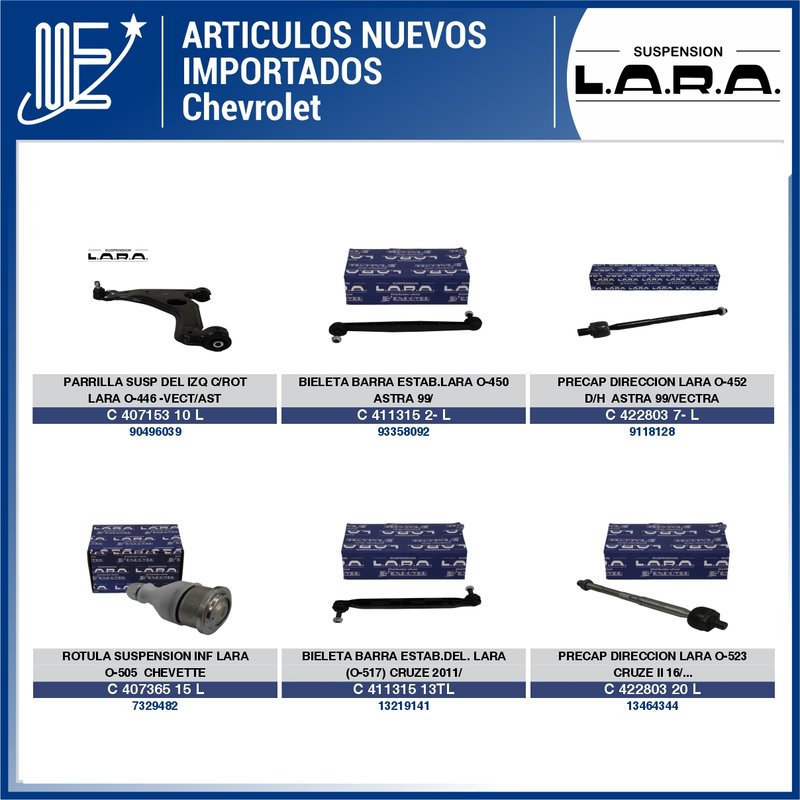 Expoyer lanza artículos LARA para suspensión