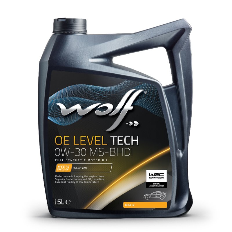 Lubricantes Wolf para motor según normas OEM