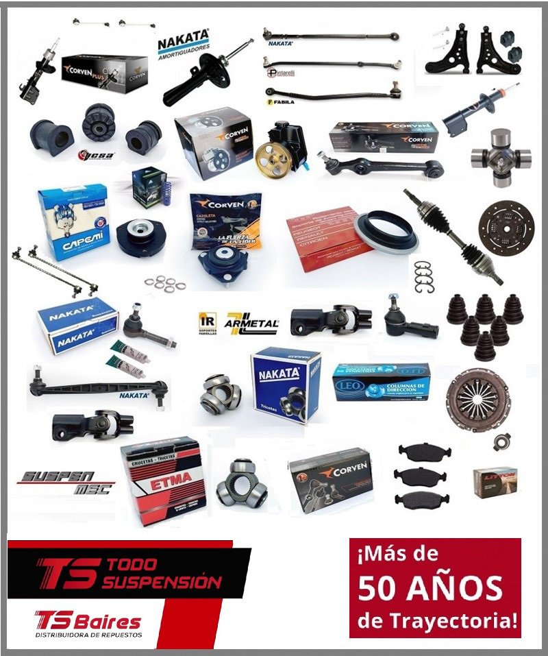 Todo Suspensión: Repuestos para Suspensión y Frenos