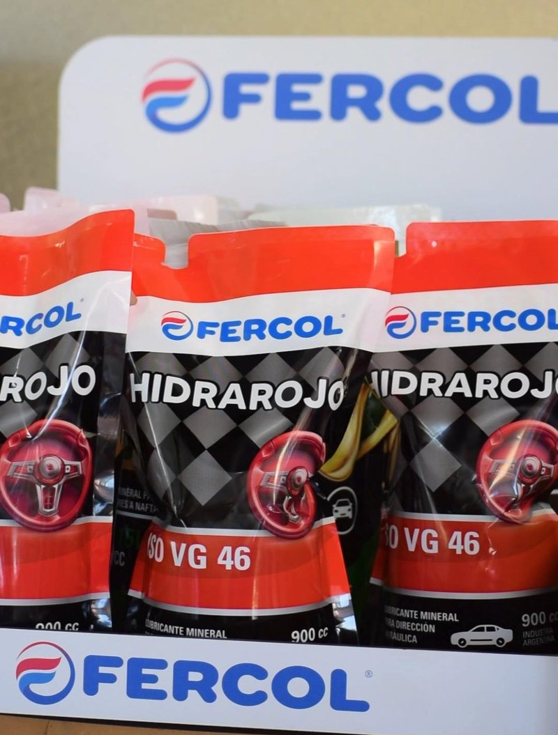 Variedad de presentaciones en lubricantes Fercol