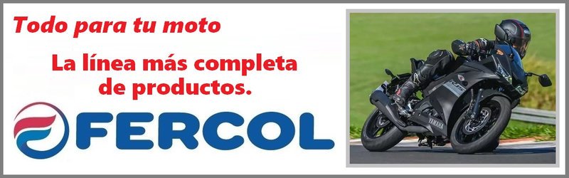 Fercol ofrece su línea completa de productos para motos