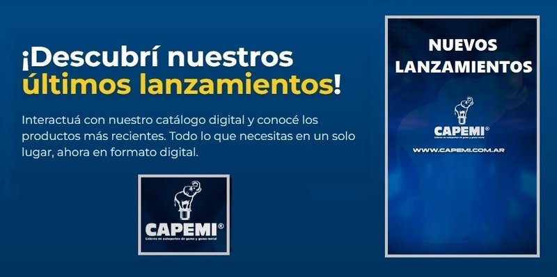 Capemi presenta nuevos lanzamientos de autopartes
