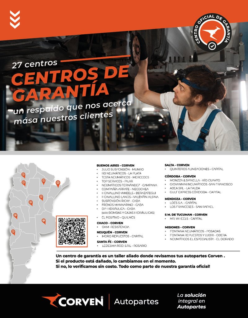 ¡Seguimos sumando Centros de Garantía en todo el país!