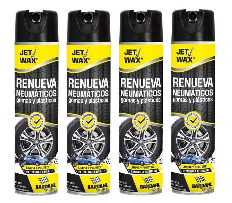 Bardahl: Renueva Neumáticos JET WAX 12 X 400 ML