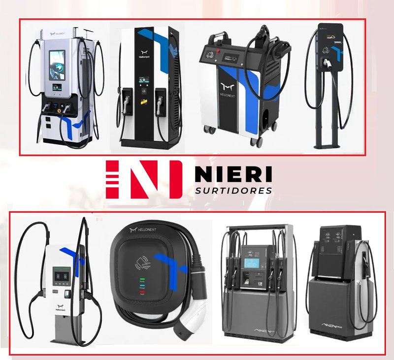 NIERI: Surtidores de combustible y Cargadores Eléctricos