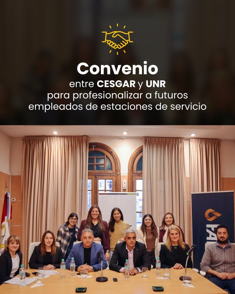 CESGAR y UNR lanzan programa para estaciones