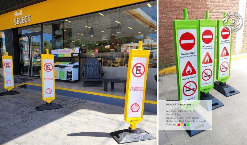 CONOFLEX presenta pancarta y reloj viales