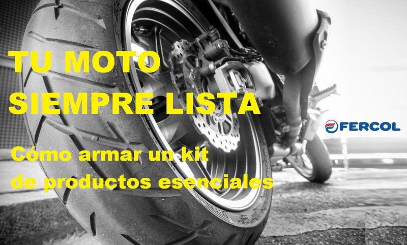 Kit de mantenimiento esencial para tu moto