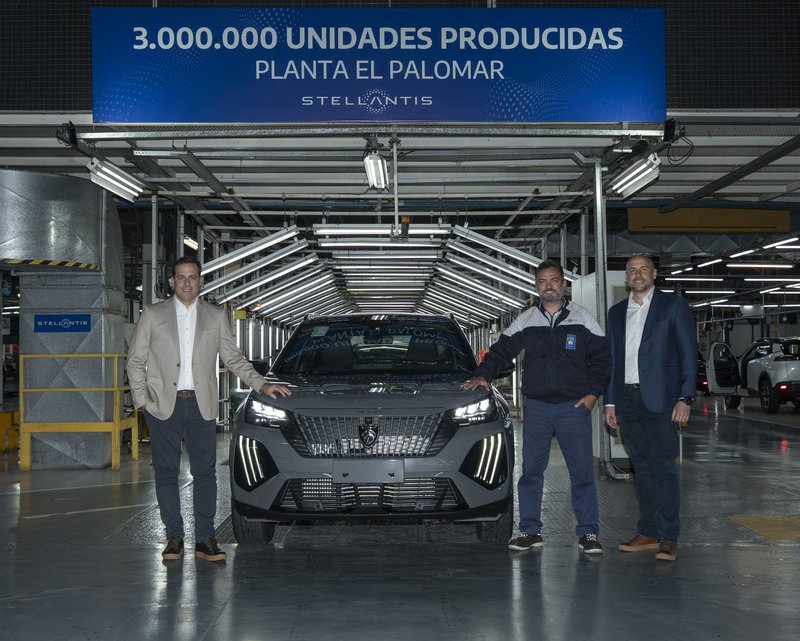 Stellantis El Palomar alcanza 3 millones de autos