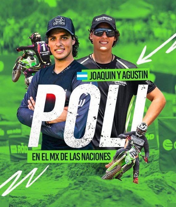 Grupo Corven y Kawasaki en el Motocross de las Naciones