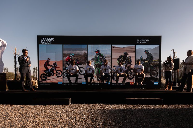 Voge presenta la nueva DS800X Rally en Cafayate