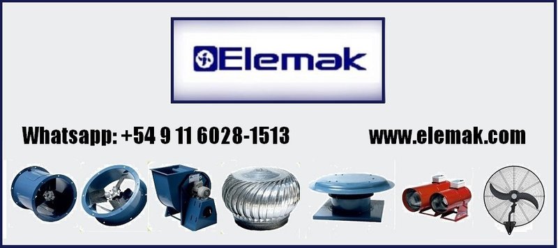 Elemak presenta su línea de ventiladores industriales