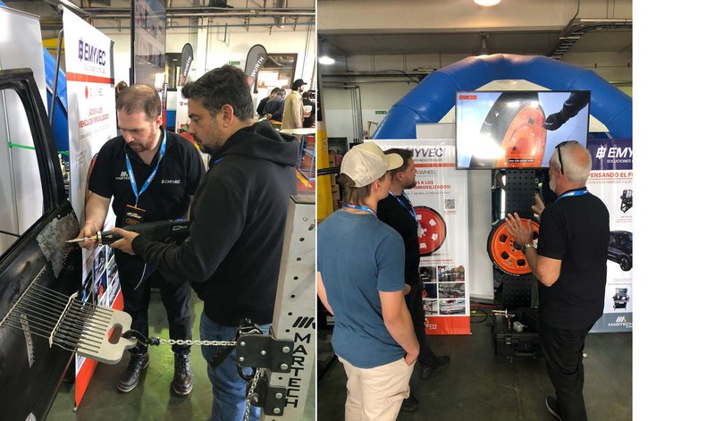 Éxito total de EMYVEC en la 3ra. Expo Reparación Automotriz