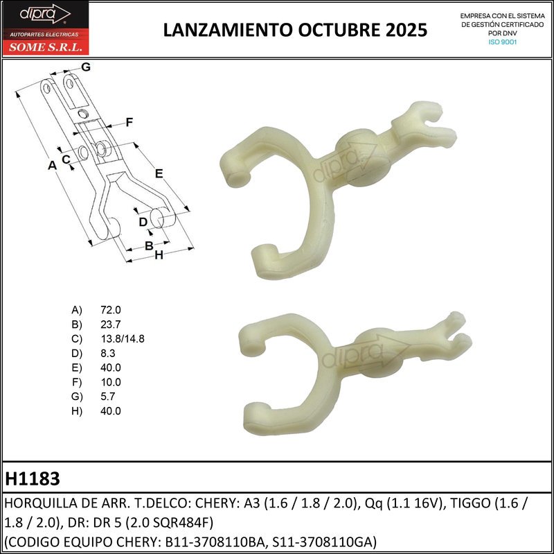 Dipra amplía su cobertura en sistemas de arranque
