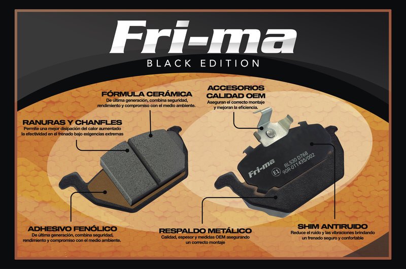 Nueva Generación de Frenos BLACK EDITION