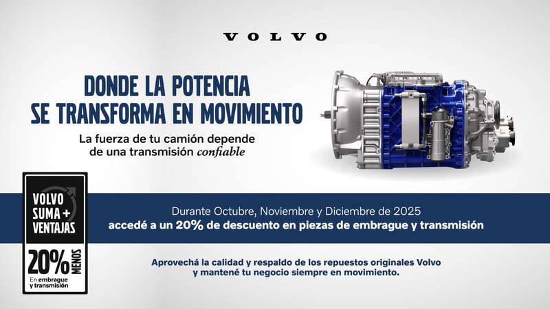 Campaña Transmisión de Volvo en concesionarios oficiales