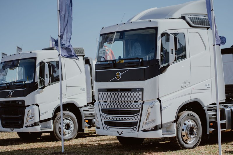 Agecer presentó soluciones Volvo en Expo Río Cuarto