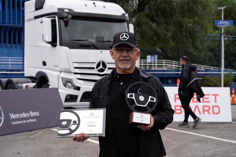 Concurso Actros: los mejores conductores del país