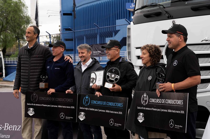 Concurso Actros: los mejores conductores del país