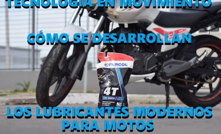 Cómo se desarrollan los lubricantes modernos para motos