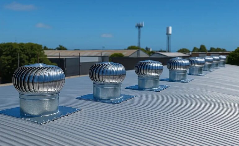 Extractores eólicos para ventilación industrial