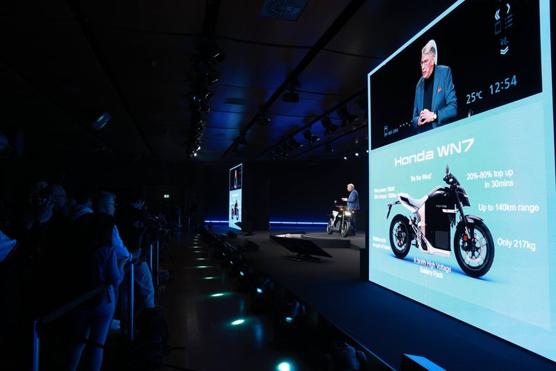 Honda WN7: debut mundial de la moto eléctrica
