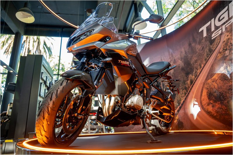 Triumph lanza la Tiger Sport 800 en Argentina