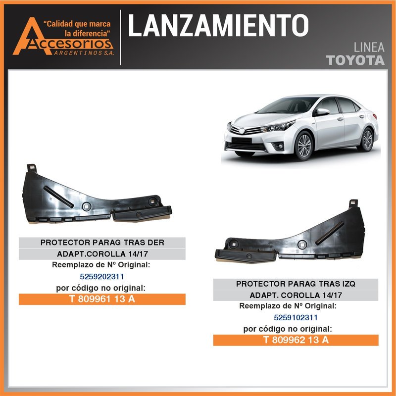 Accesorios Argentinos suma lanzamientos Ford y Toyota