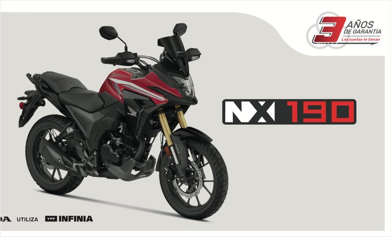Honda NX190 y CB190R 2.0: ficha técnica completa